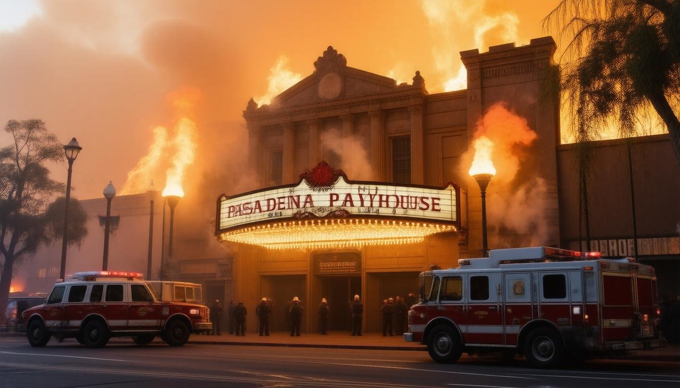 Pasadena Playhouse Halts Performances of 'Anything Goes' and 'Follies' Amid Los Angeles Wildfires