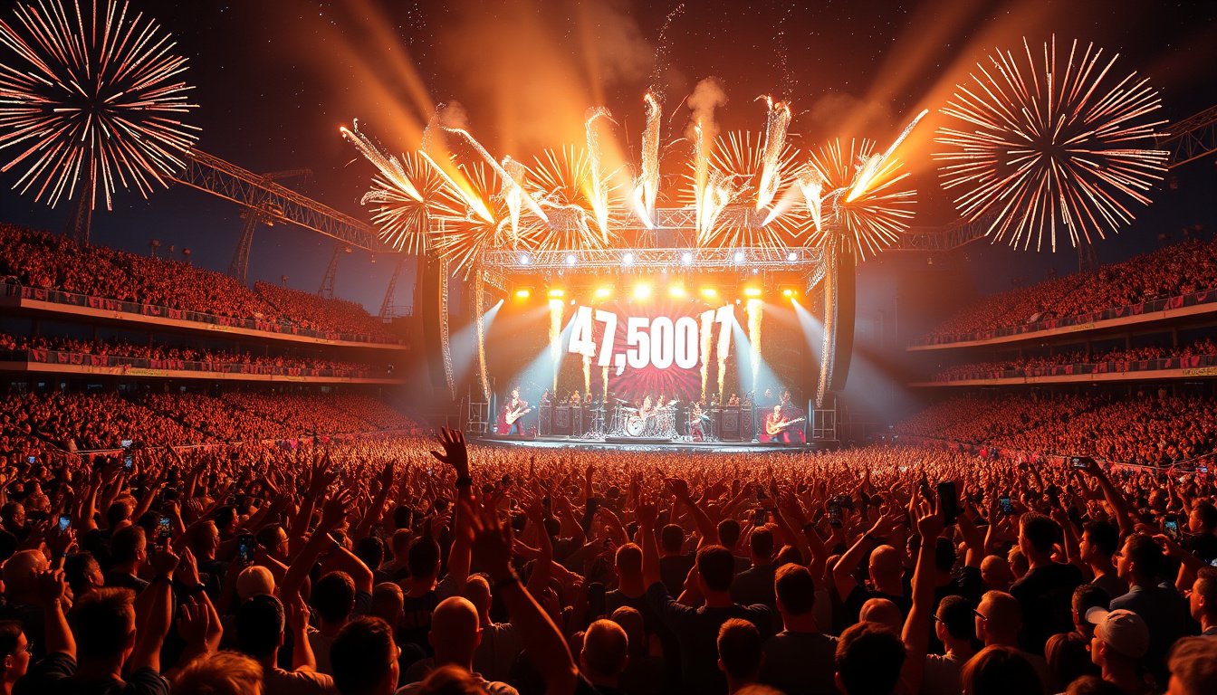 Unforgettable Nights: The Epic Record Set by 47,500 Metallica Fans in Syracuse's Biggest Concerts