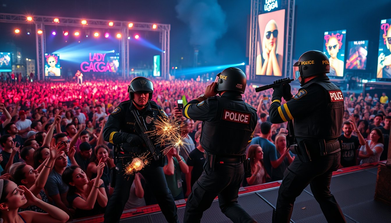 Heroic Police Foil Bomb Attack on Lady Gaga's Epic Rio Concert: A Close Call for 2 Million Fans!