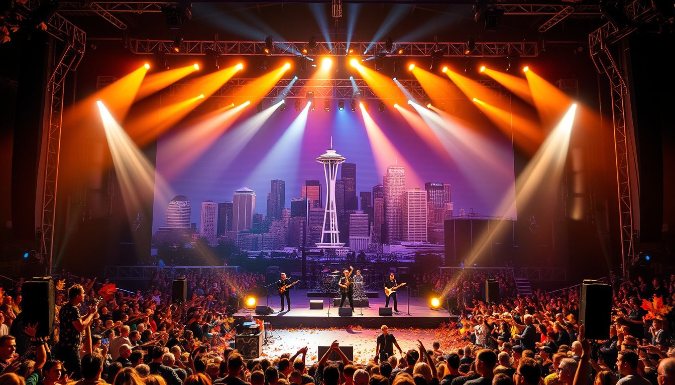 Unmissable Fall Concerts: Classic Rock Legends & Pop Superstars in Seattle!