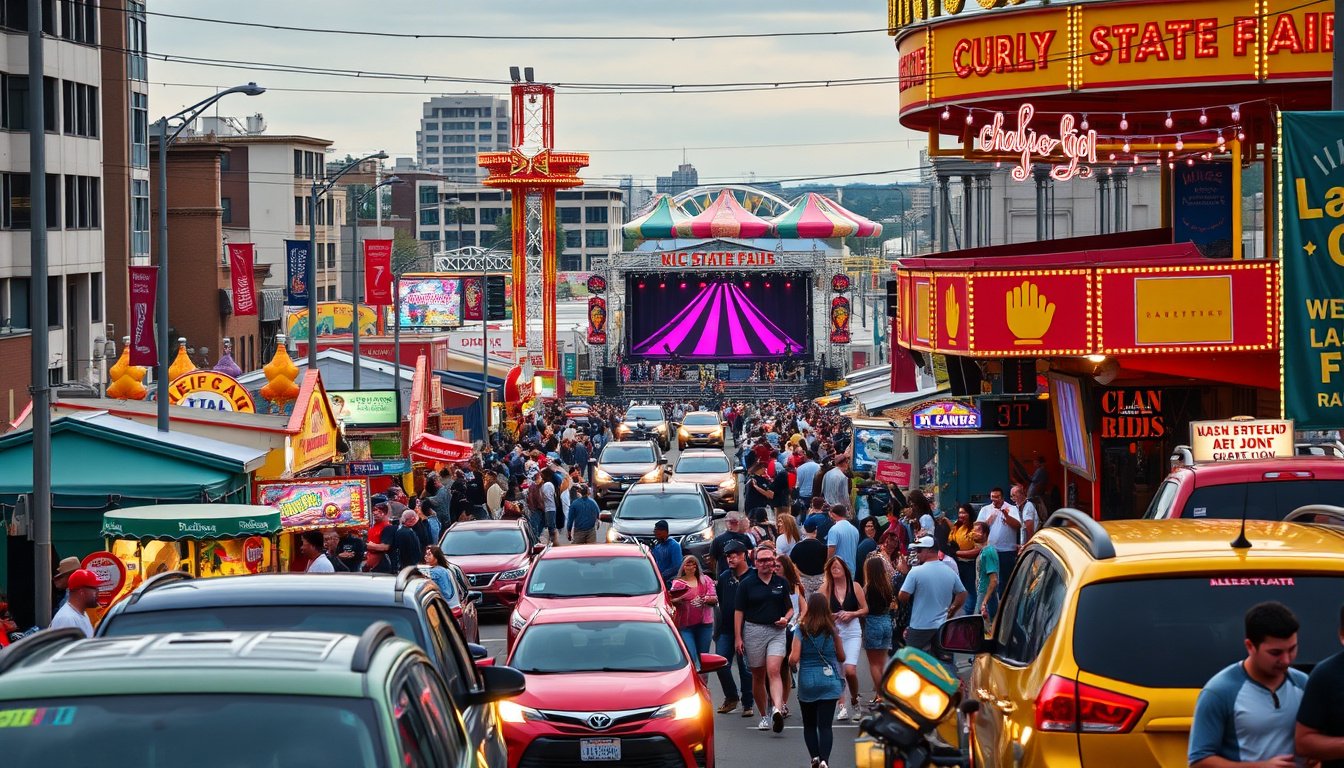 Prepare for Traffic Chaos: Raleigh Gears Up for NC State Fair and Billie Eilish Concert Weekend!
