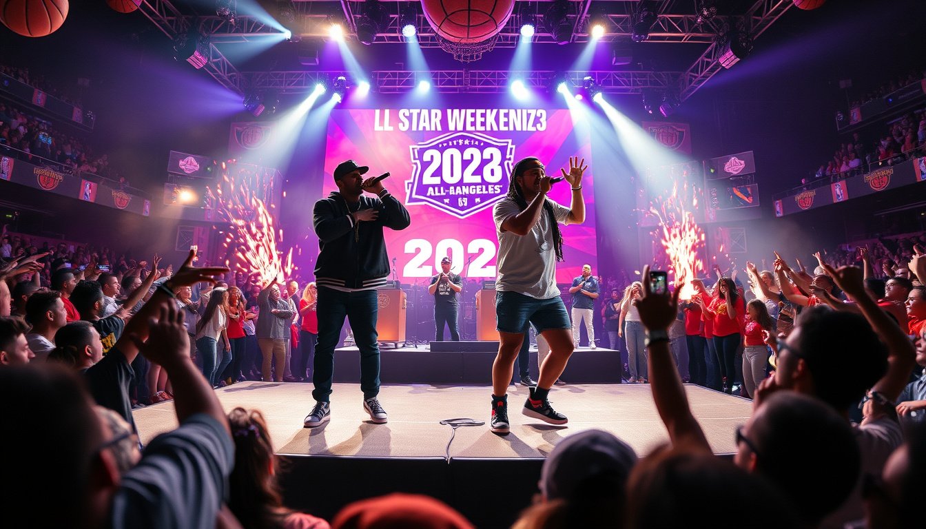 NBA Crossover Concert: Ludacris, Shaboozey & Cortis to Ignite 2026 All-Star Weekend in LA!