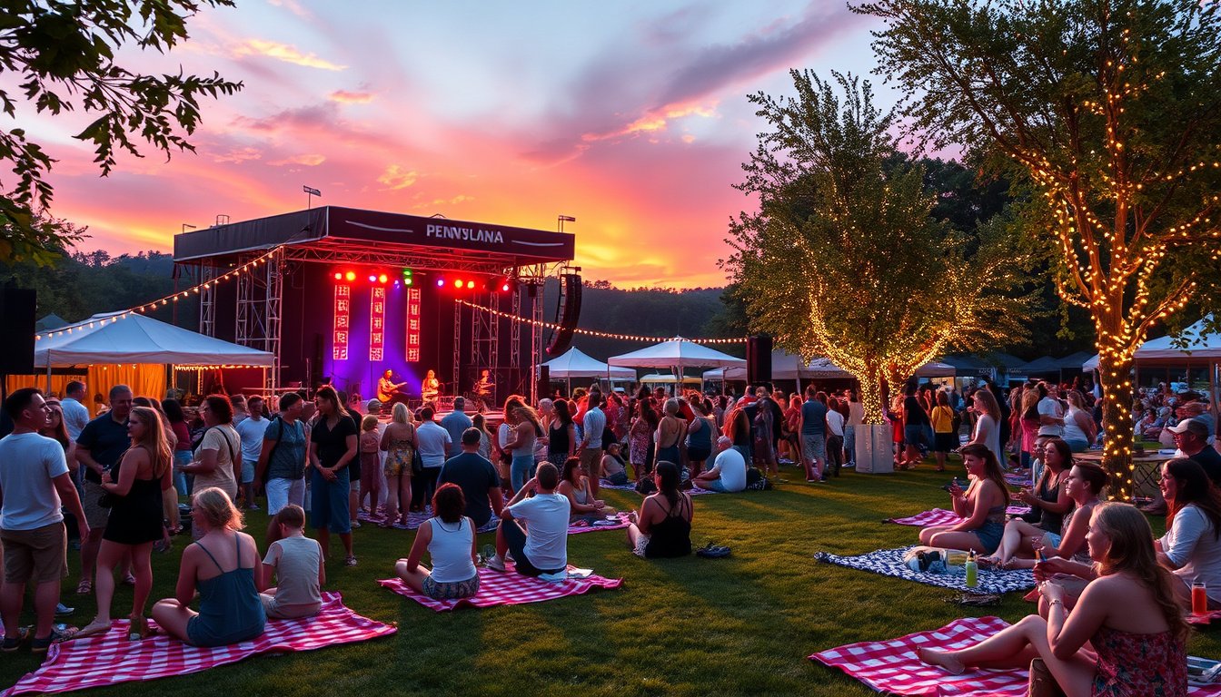 Discover the Top 5 Free Summer Concerts in Pennsylvania You Can't Miss!