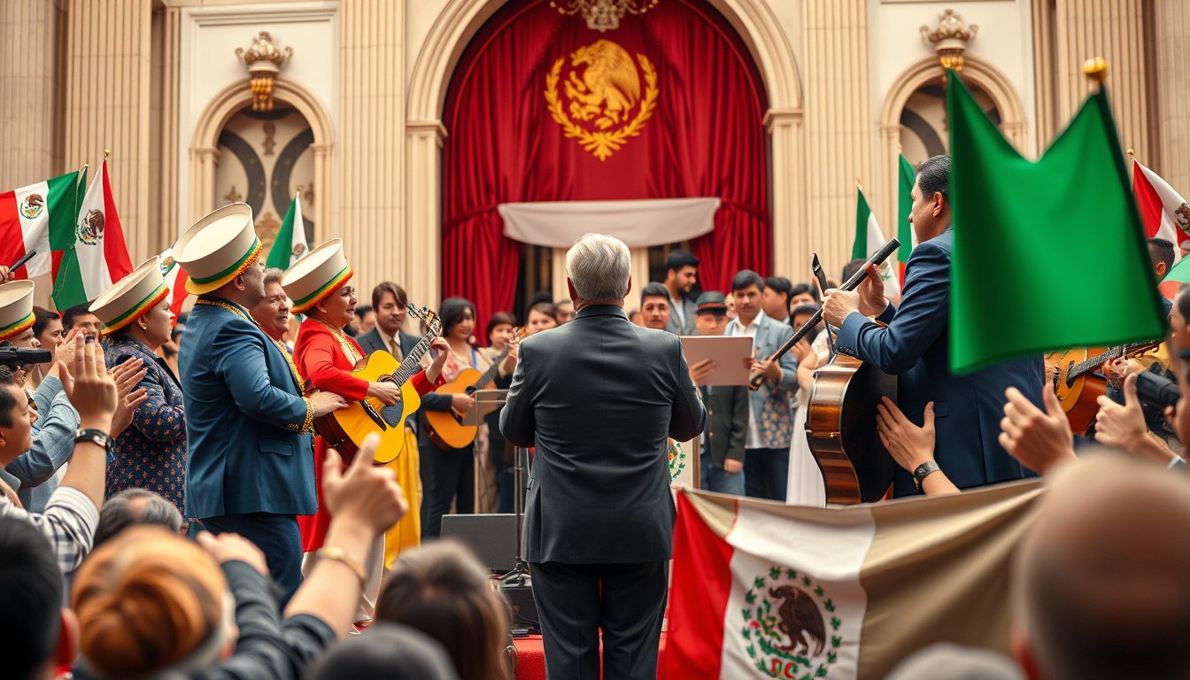 BTS Receives Warm Welcome from Mexico's President Before Epic Sold-Out Concerts