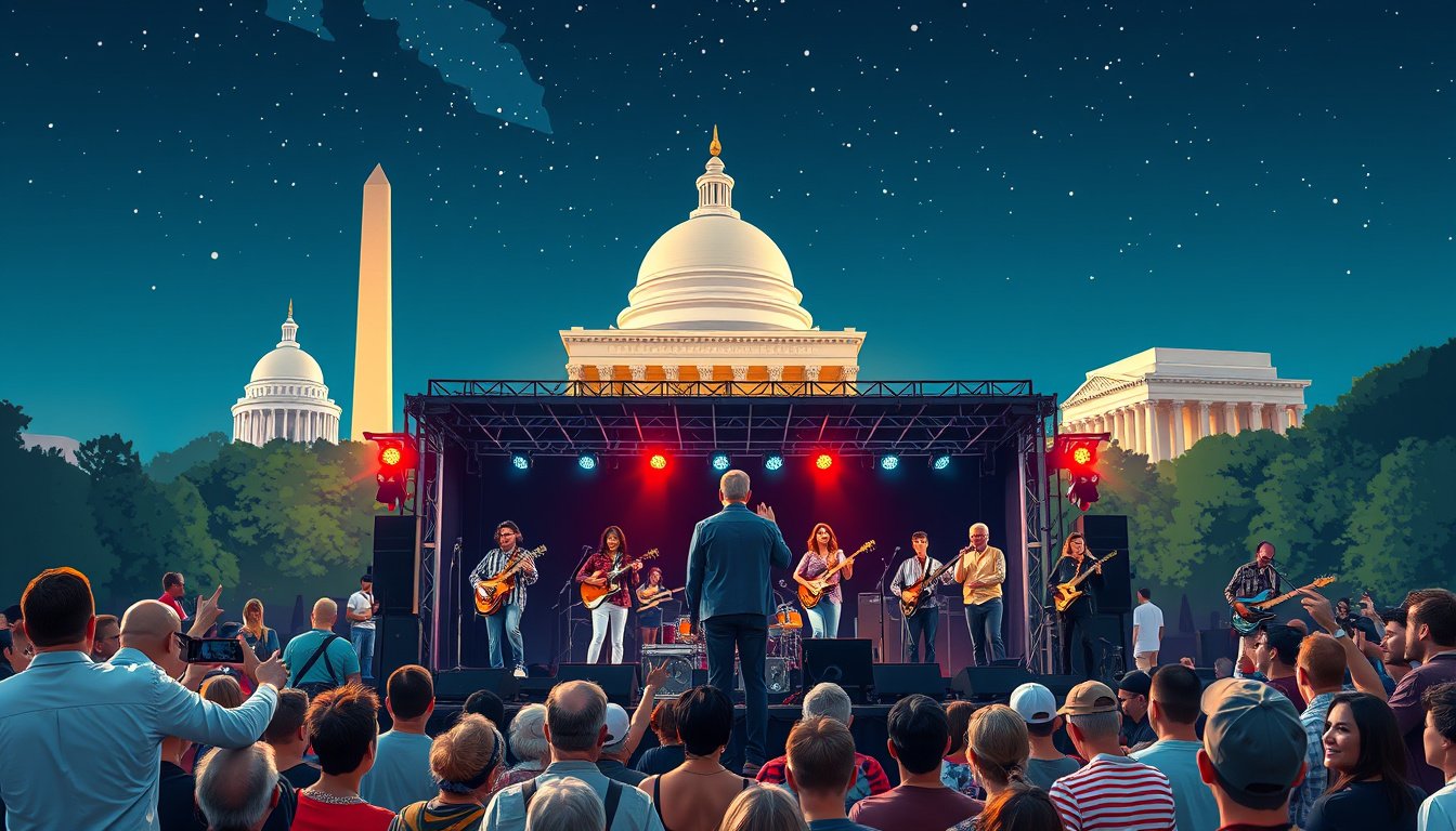 Star-Studded D.C. Concert Series for America's 250th Anniversary Faces Artist Exodus: What Happened?