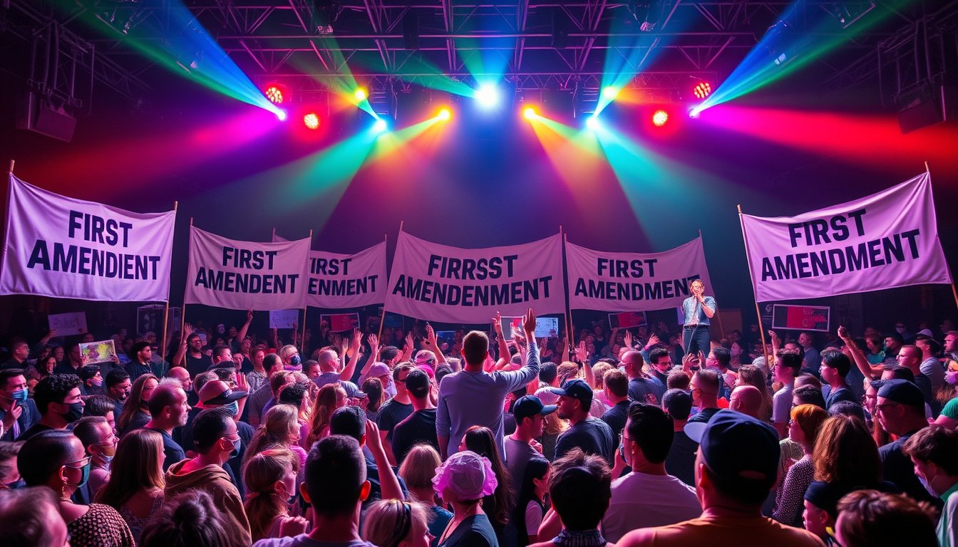 Star-Studded 'Rise Up' Concert Unites Celebrities and Activists for First Amendment Celebration