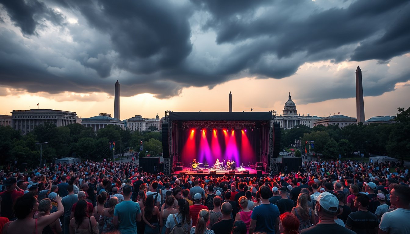 Vanilla Ice's Freedom 250 Concert in D.C. Scrapped: A Weather Faux Pas?