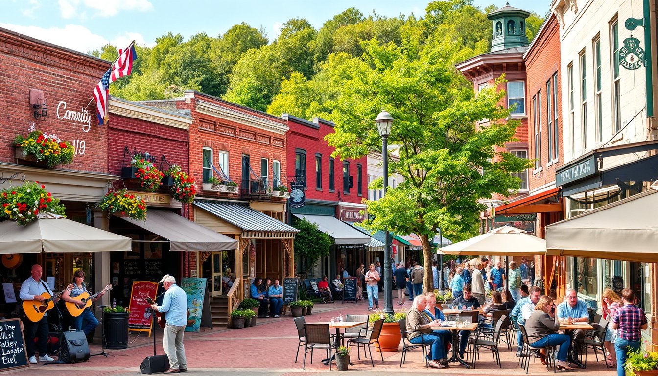 Discover Tennessee's Hidden Gem: A Charismatic Town Filled with Unique Shops, Live Music, and Delicious Eats!