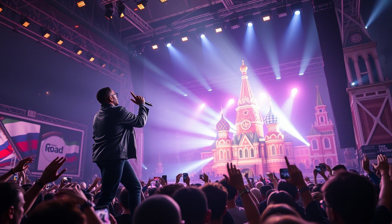 Kanye West Shakes Up the Music Scene with New Concerts in Russia After Europe Cancellation Scandal!