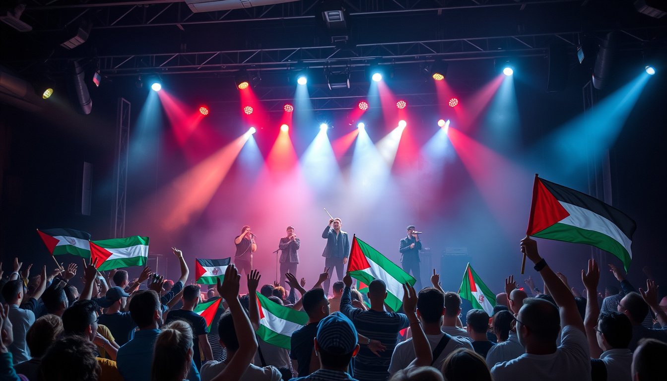 Divided Loyalties: The Impact of Concerts on Arab Support for the Palestinian Cause